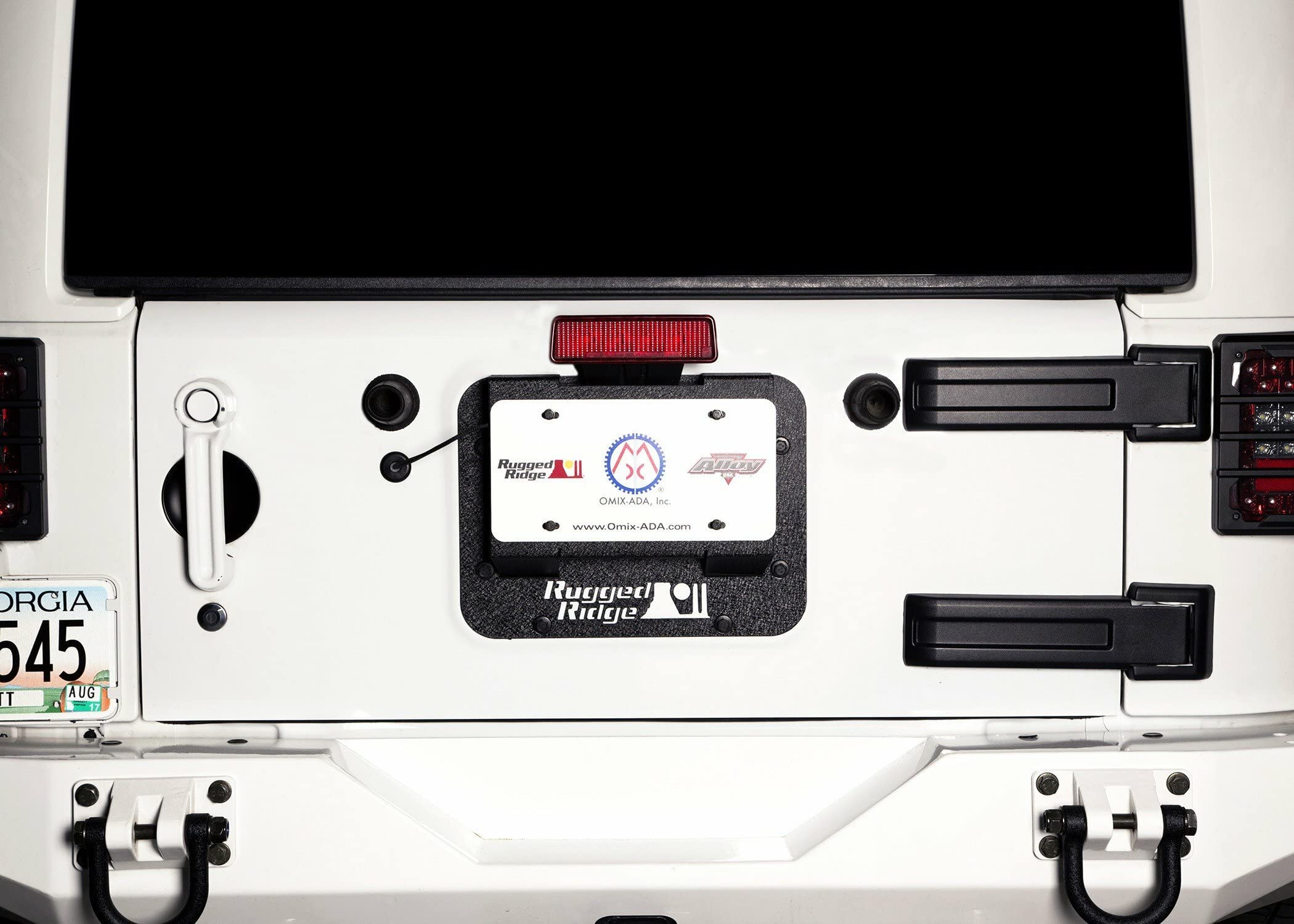 Rugged Ridge 11586.11 Reifenträger Löschen Kit für 2007–2018 Jeep Wrangler JK, 1 Stück