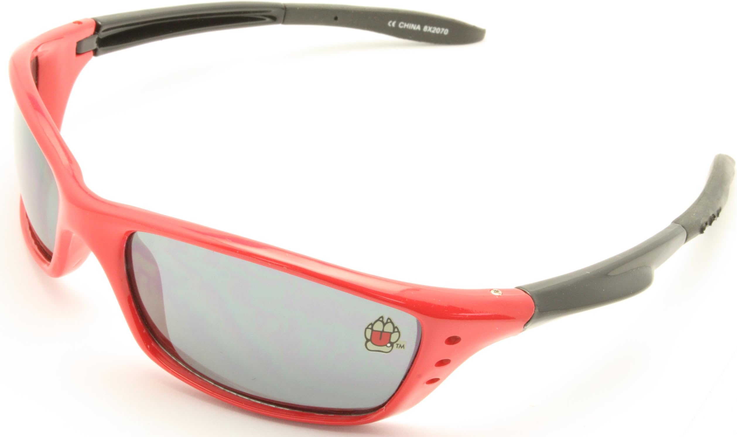 NCAA University of South Dakota Coyotes Sunglasses Red Temple Black