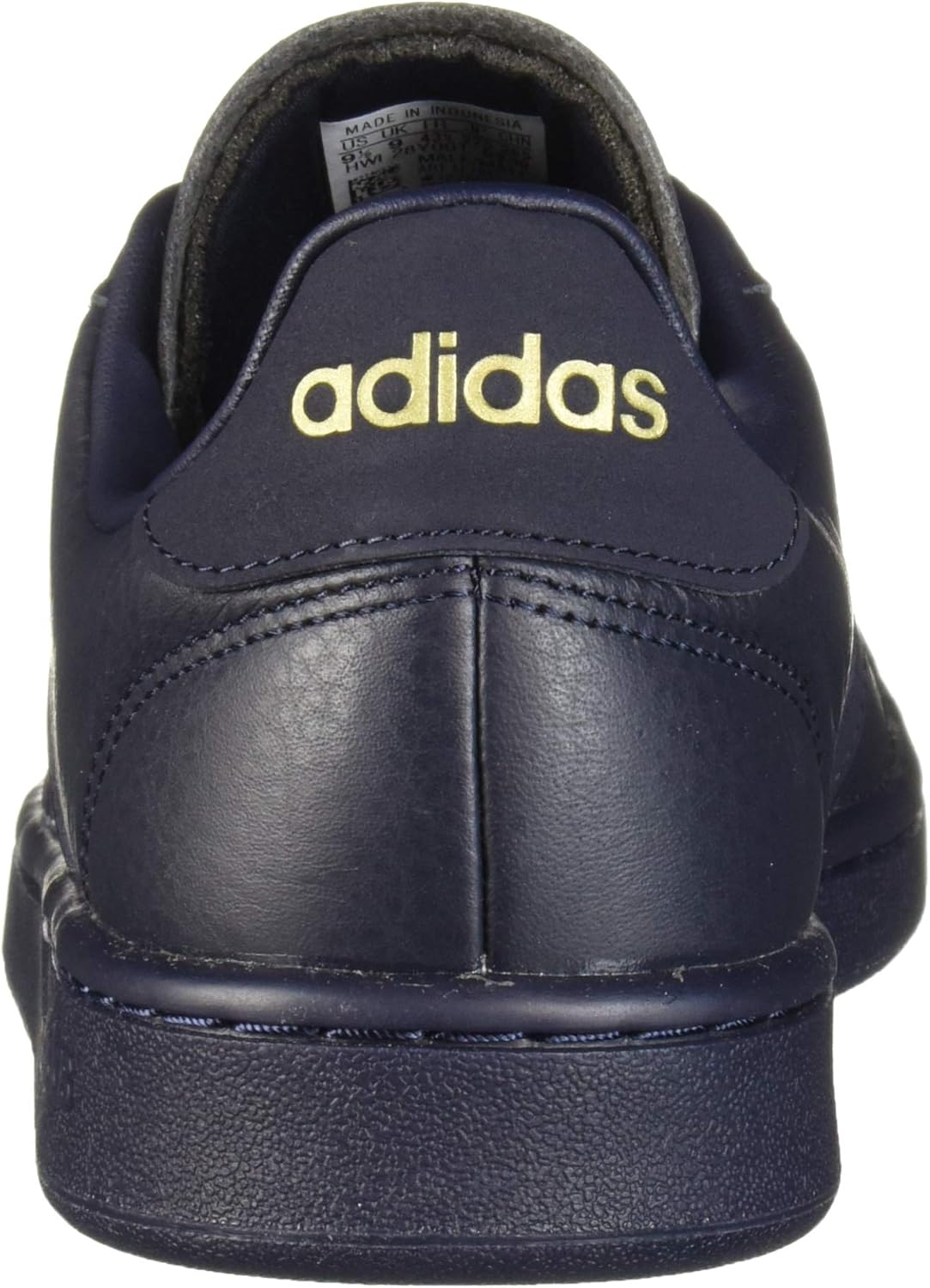 adidas Men's Grand Court Sneaker 8.5 Legend Ink/Legend Ink/Matte Gold