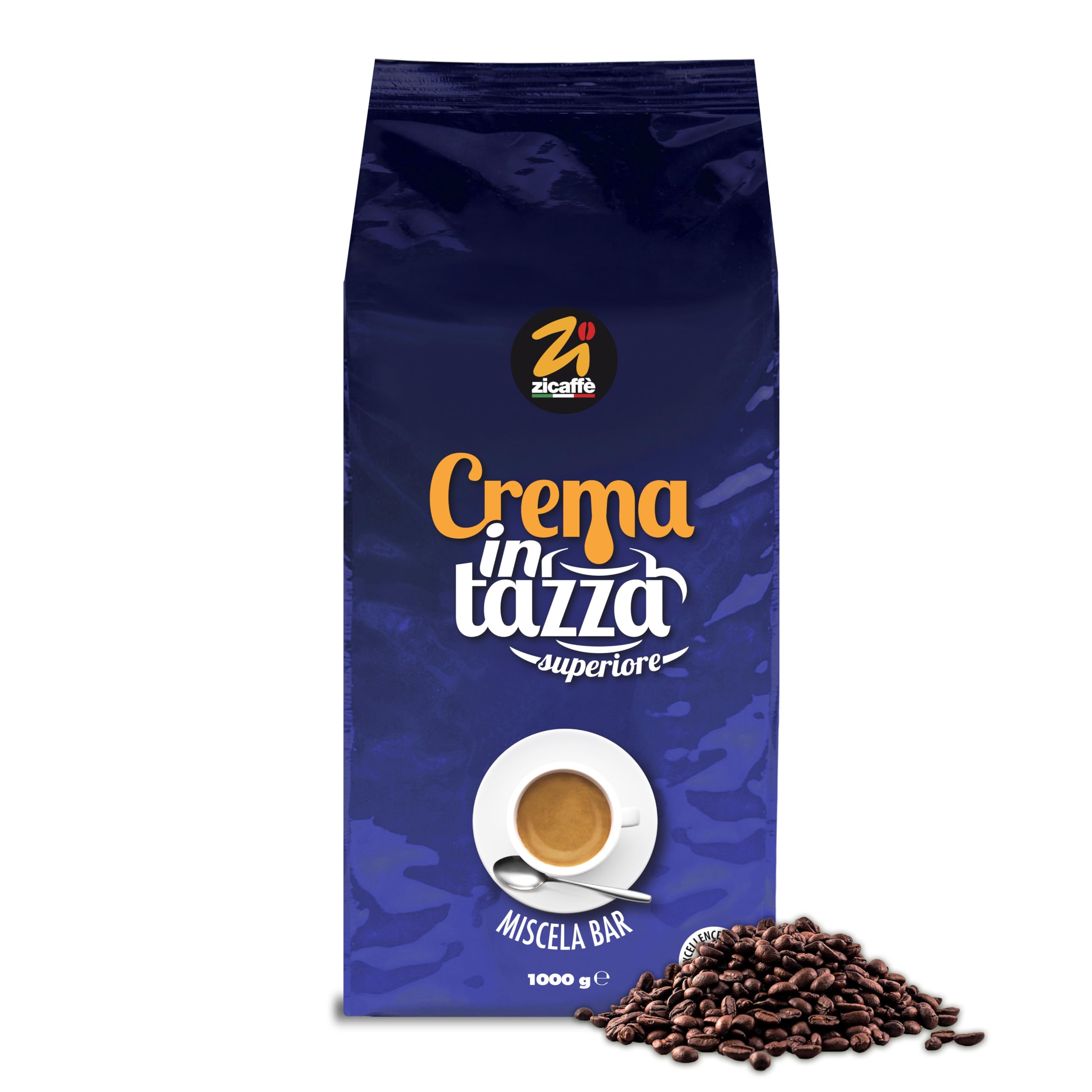 Crema in tazza superiore 1kg Zicaffe