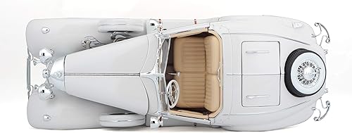 Miniatura 12 de Maisto 1936 M-B 500 K Type Specialroadster modelo a escala de fundición 1:18.