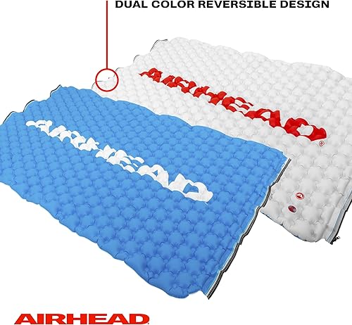 Miniatura 5 de Airhead Air Island, flotador inflable grande del lago, varios colores disponibles