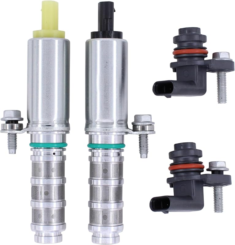 Kit de solenoides de posição do comando de válvulas VVT de admissão e escape MOTOKU – 2 válvulas e 2 sensores