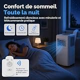 Portable Air Conditioner, 13000 BTU AC Unit with Remote & Window Kit 4000W - 3