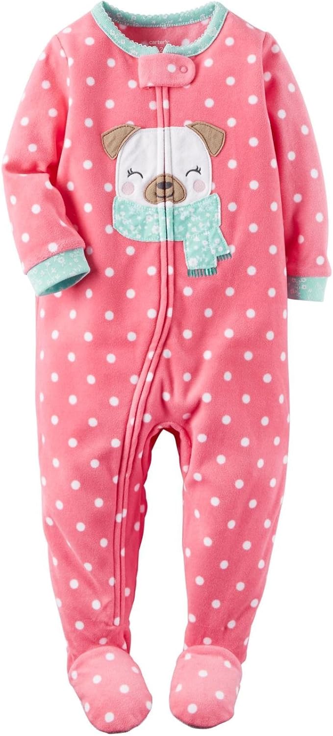 Carter's Girls Pc Fleece 357g149 Pajamas Carter's Fleece Toddler
