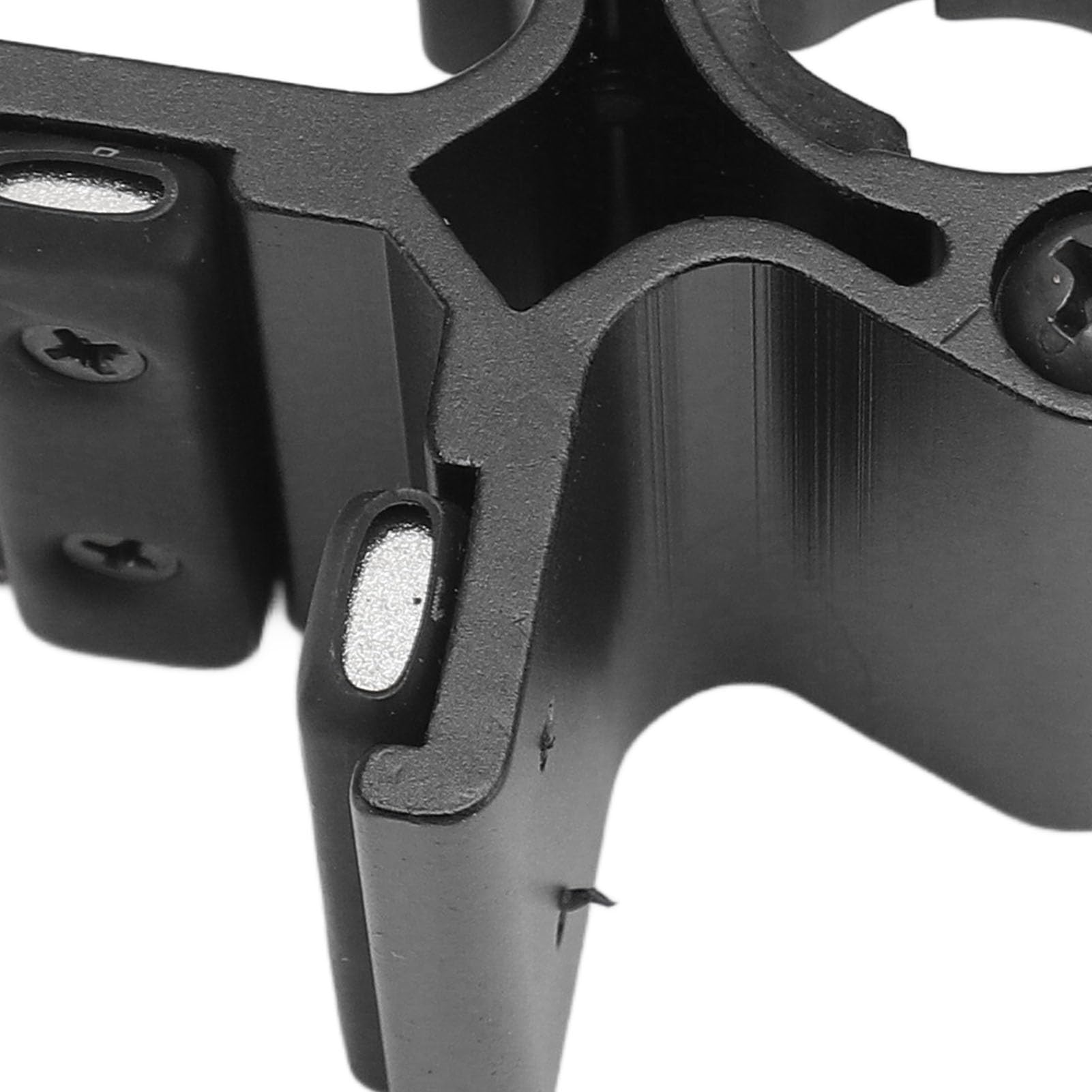 GOWENIC Universelle 24-27-mm-Magnet-Taschenlampenhalterung, rutschfeste Lenkerhalterung mit Schnellverschluss, Einfache Installation mit Wattepad, Langlebige Aluminiumleg