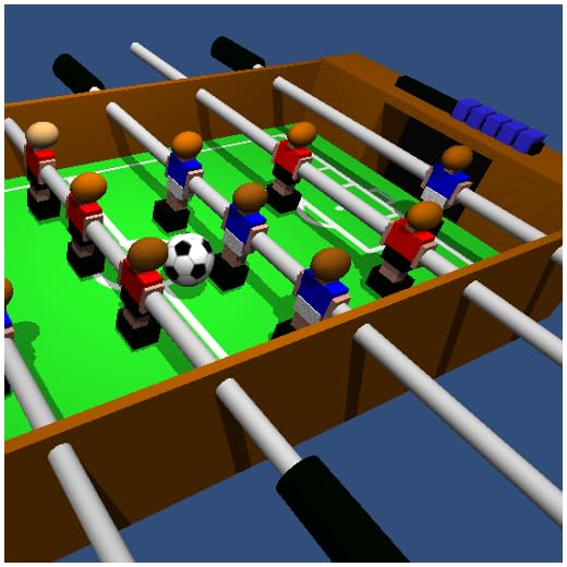 Table Football, Soccer, Foosball 3D