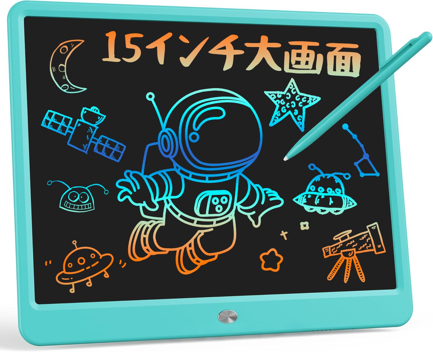 Amazon | 15インチお絵描きボード 電子メモパッド デジタルノート 薄型