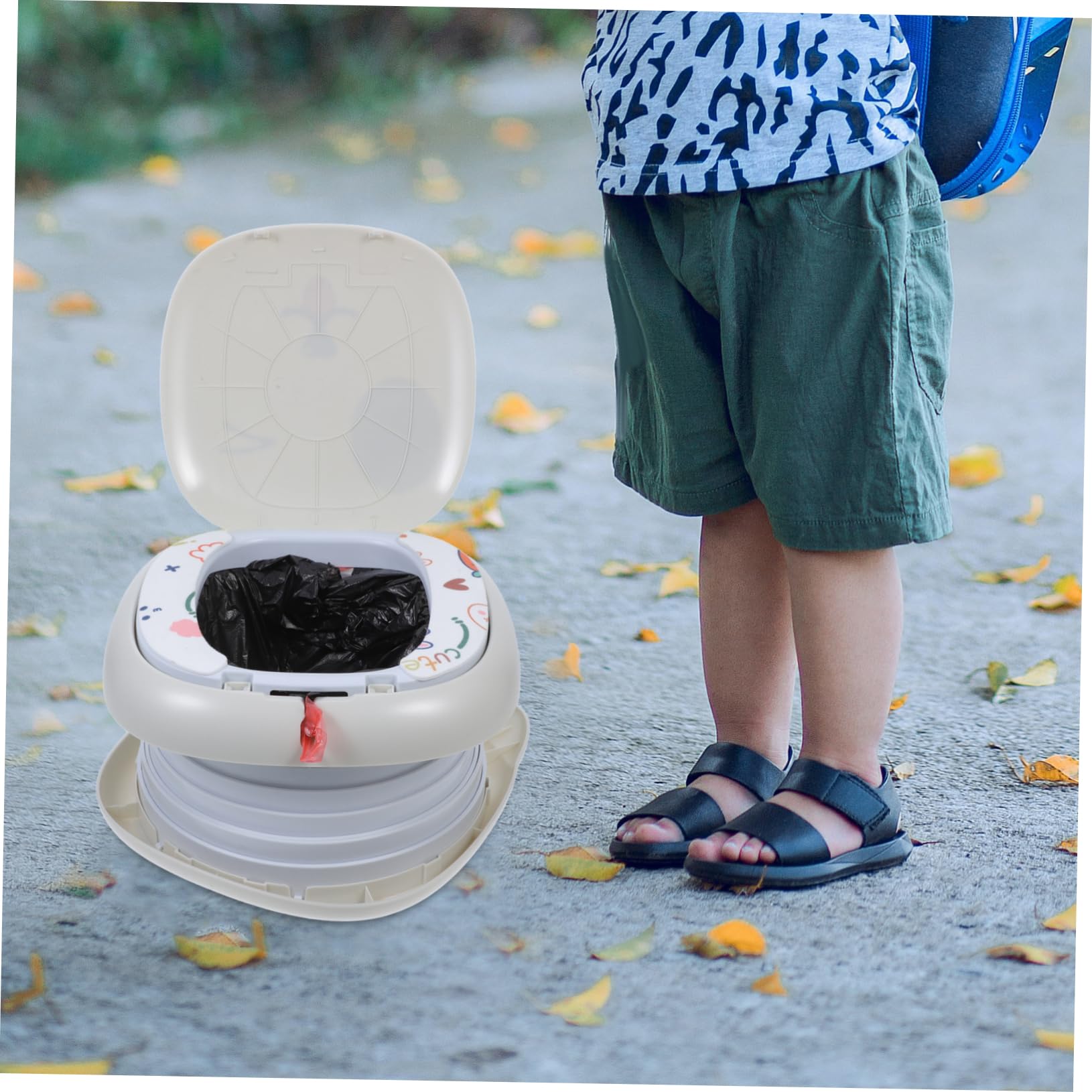 Asiento De Entrenamiento Para Bebés Orinal De Viaje Fácil De Usar y Portátil