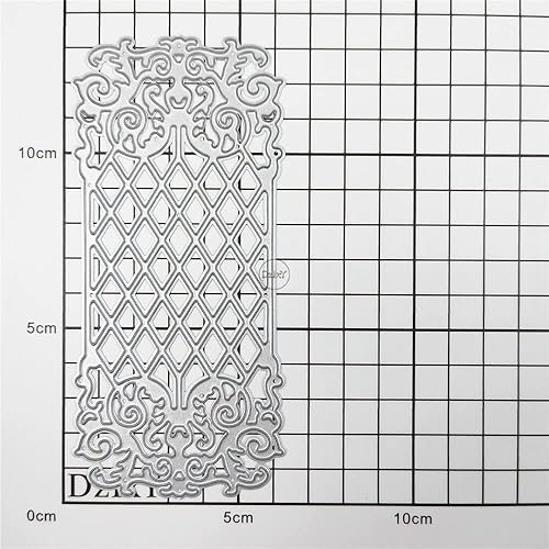 Miniatura 3 de DzIxY Troqueles de corte de metal con borde de encaje antiguo para kit de fabricación de tarjetas, troqueles de papel de relieve, plantillas de