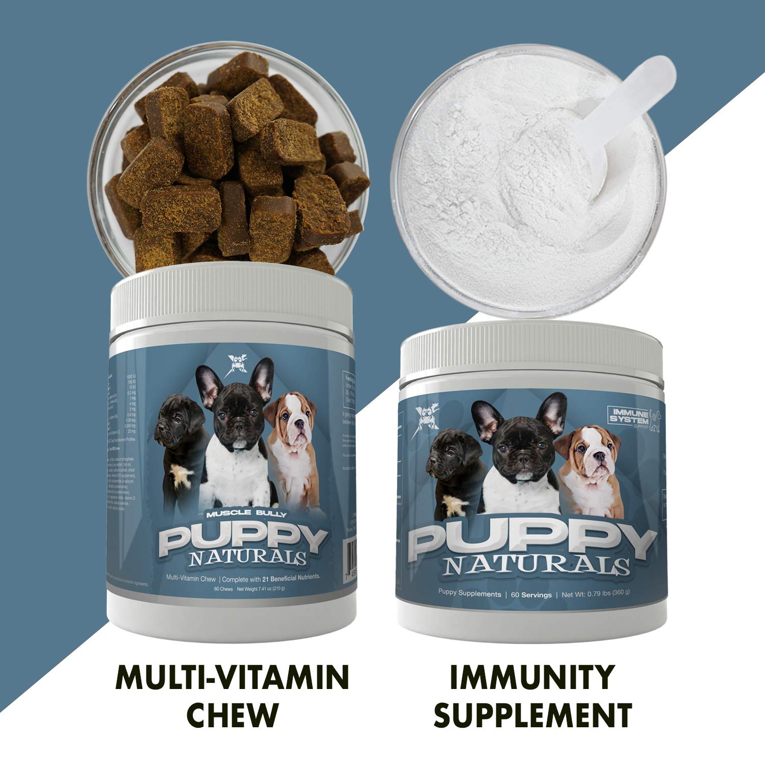 Buy Muscle Bully Puppy Naturals Formula Stack Immunity Supplement