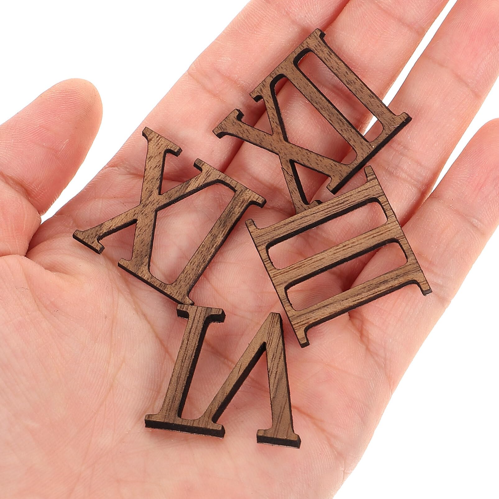 Uonlytech Kit De 8 Chiffres Dhorloge Modernes Fournitures De Chiffres Dhorloge Chiffres Romains Facile À Installer