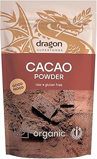 Dragon Superfoods Kakaopulver 200 g, Criollo, Rohkost
