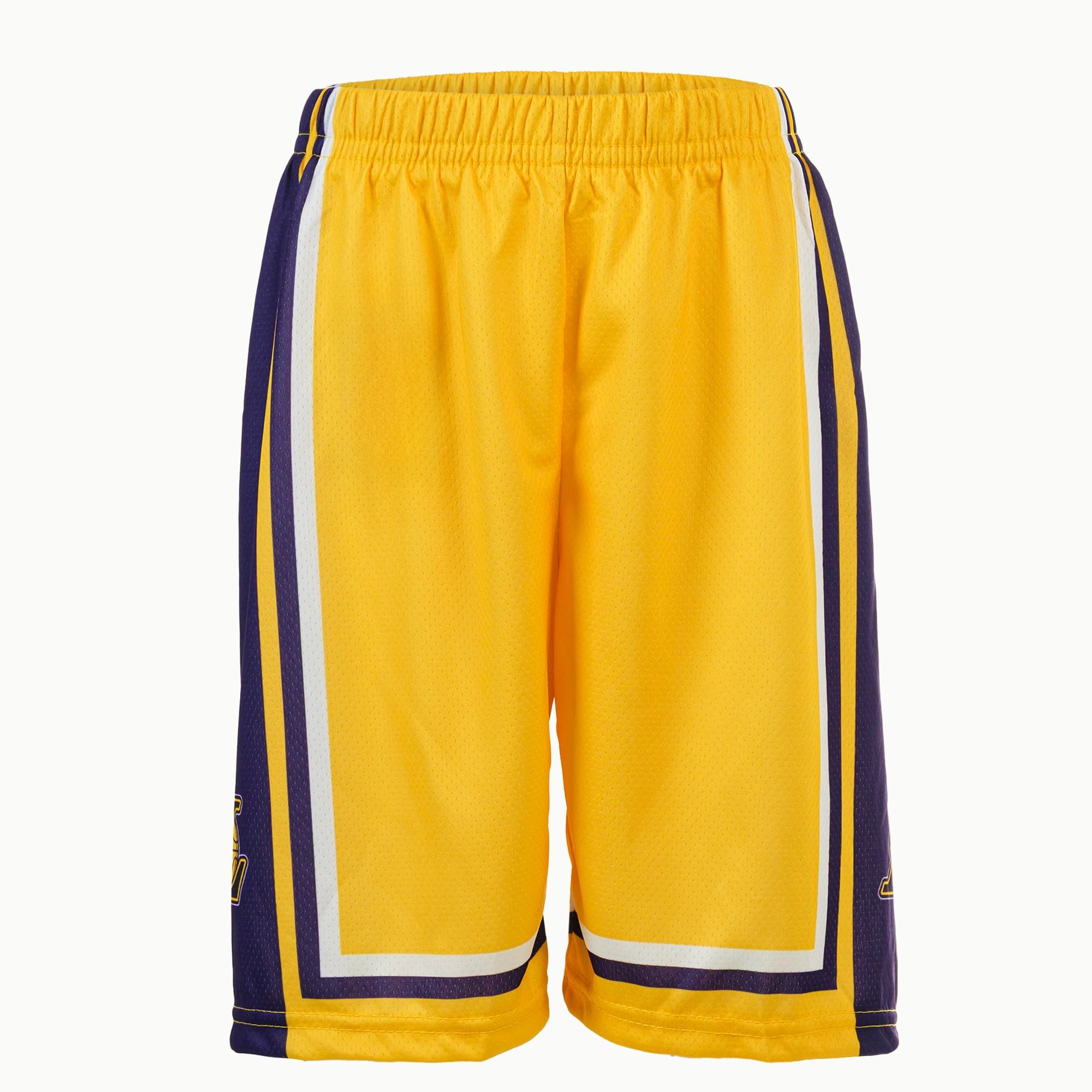 Lakers Lebron James #23 Basketball Trikot Bausatz, Gelb, mit Shorts 152