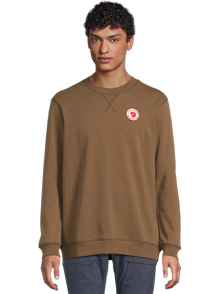 Brown Fjällräven 1960 Logo Badge Sweater