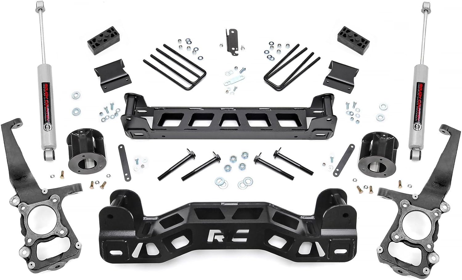 Rough Country 4" Suspension Lift Kit for 2011-2014 Ford F-150 2WD - 57230