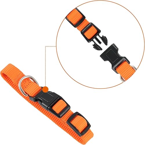 Miniatura 2 de All4pet - Collares de nailon suave para cachorros de identificación para cachorros (12 unidades)