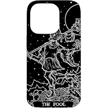 The Fool Tarot Card Halloween Court Jester Gothic Horror Case for iPhone 14 Pro