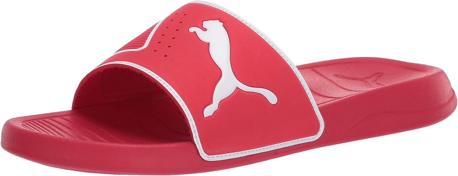 PUMA Leadcat Suede Slide Sandal detailed view