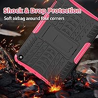 Vista 15 de ROISKIN Funda con función atril de 2 capas resistente a prueba de golpes para niños para tableta de lanzamiento 2022 de 7 pulgadas, 12ª