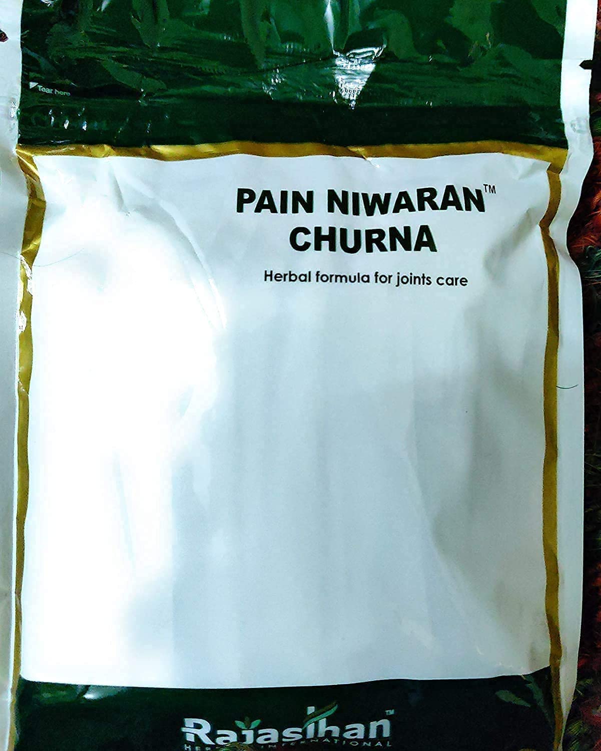 ZantoRajasthan International HERBALS Ayurvedic Pain Niwaran Churna, 135 g (Green)