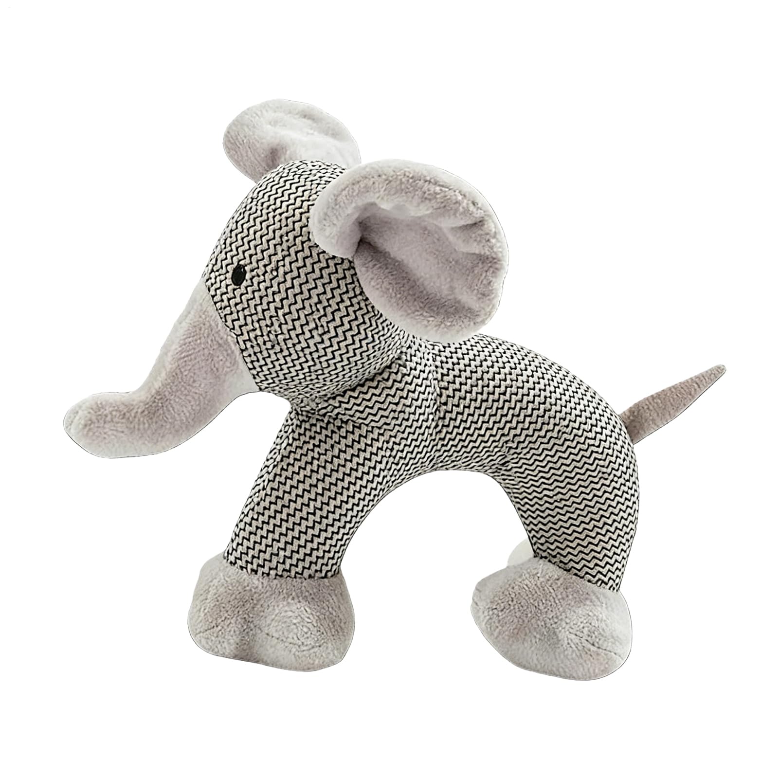 Tough Dog Chew Toys, Plush Toy For Dogs Squeaky Indestructible Toy For Aggressive Chewers, Animal Design Tough Teether For Small Medium Breed Pet Puppy Teething Boredom Relief Enrichment