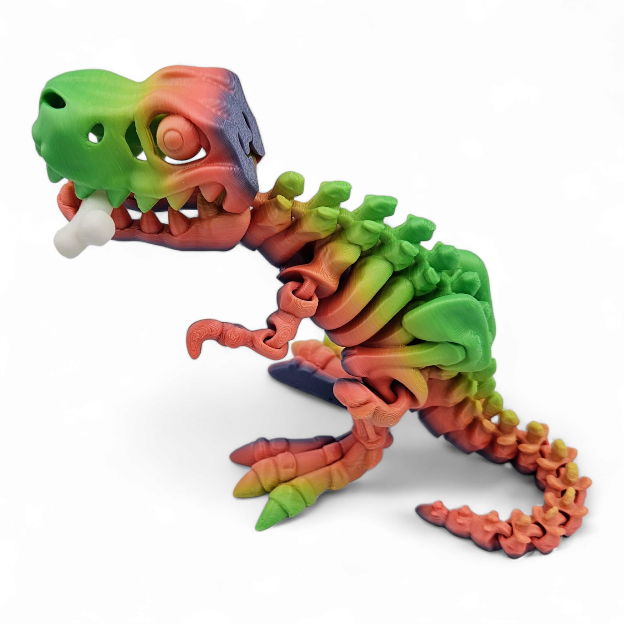 Amazon.com: ZZ LIFE T-Rex Fidget Figurine - Flexible Rexi with