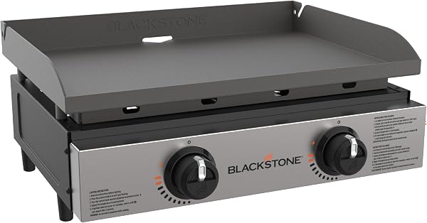 Blackstone Tabletop Griddle with Stainless Steel Faceplate, Powder Coated Steel