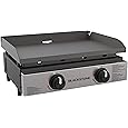 22" Electric Griddle Nonstick with Lid, 8001 E-Series Tabletop Large Griddle with Seasoning By Blackstone For Indoor and Outdoor Use, Wholesalehome Cloth Included
