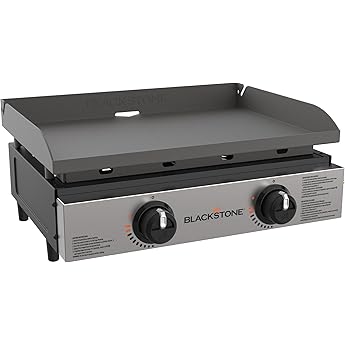 22" Electric Griddle Nonstick with Lid, 8001 E-Series Tabletop Large Griddle with Seasoning By Blackstone For Indoor and Outdoor Use, Wholesalehome Cloth Included