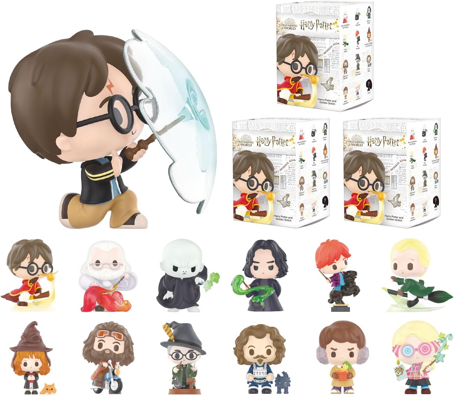 pop mart The Wizarding World Magic Props Series Exclusive Action Figure Box Toy Popular Collectible Art Toy Cute Figure Creative Gift, for Christmas Birthday Party Holiday