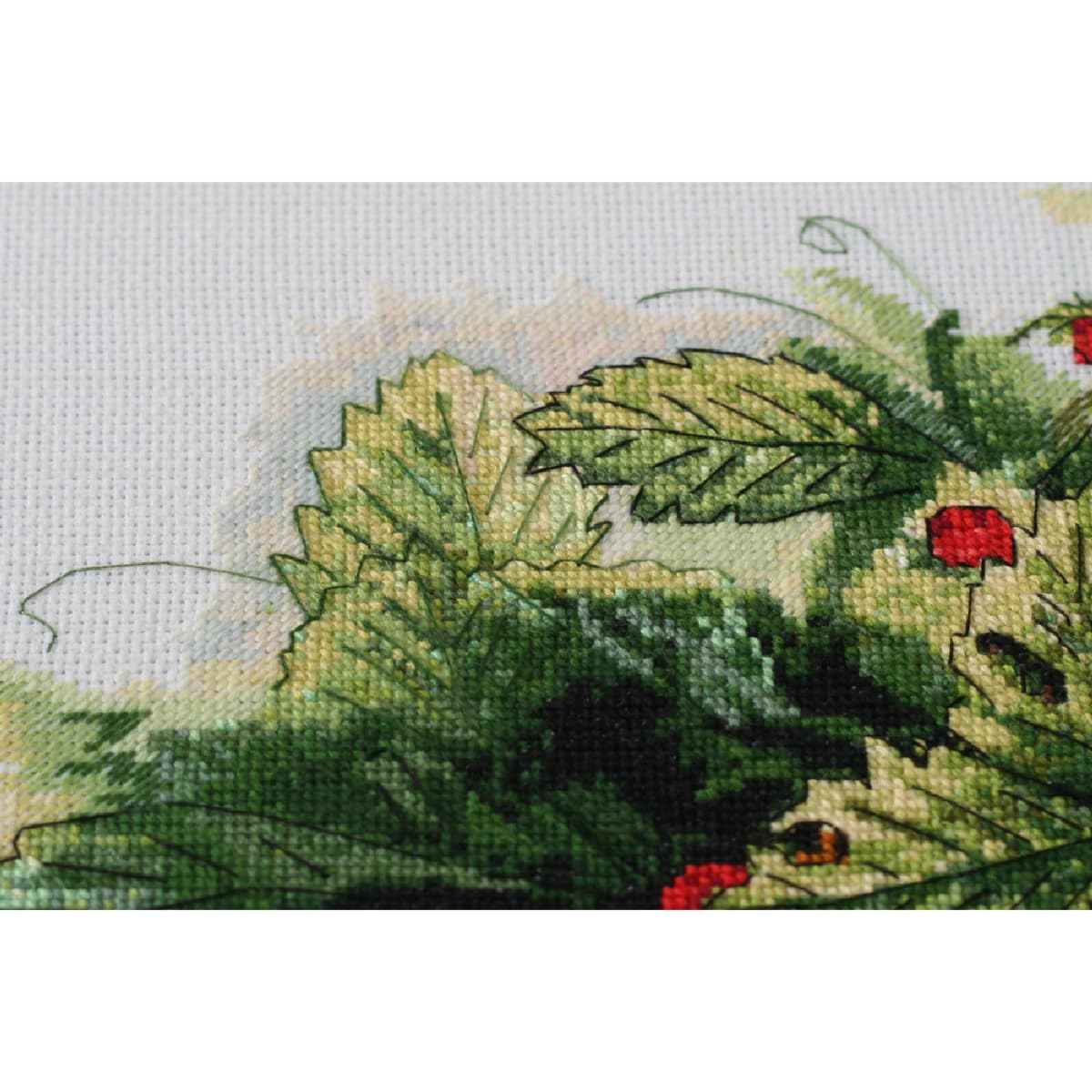 Abris Art AH-136 zestaw do haftowania krzyżykowego, bawełna, wielokolorowy, 40 x 21 cm