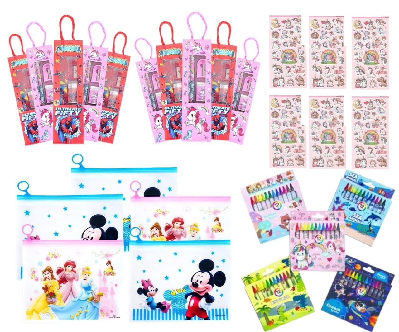 Urban Festivities Return Gifts for Kids 40pcs– Set of 10 | Stationery Gift Sets for Girls & Boys | Ideal for Birthday Parties & Celebrations 2