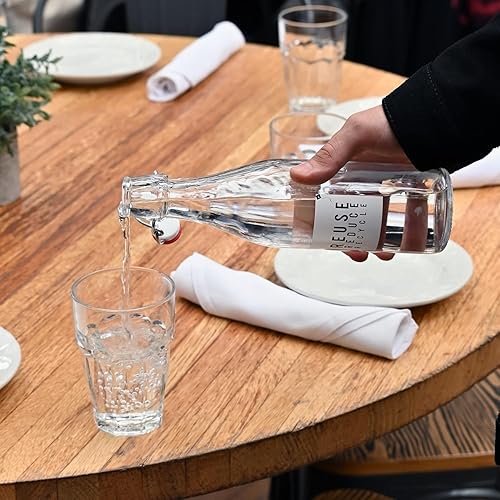 Miniatura 7 de Bormioli Rocco Rock Bar - Vasos apilables para bebidas  Juego de 6 vasos para beber aptos para lavavajillas para refrescos jugos leche coque cerveza