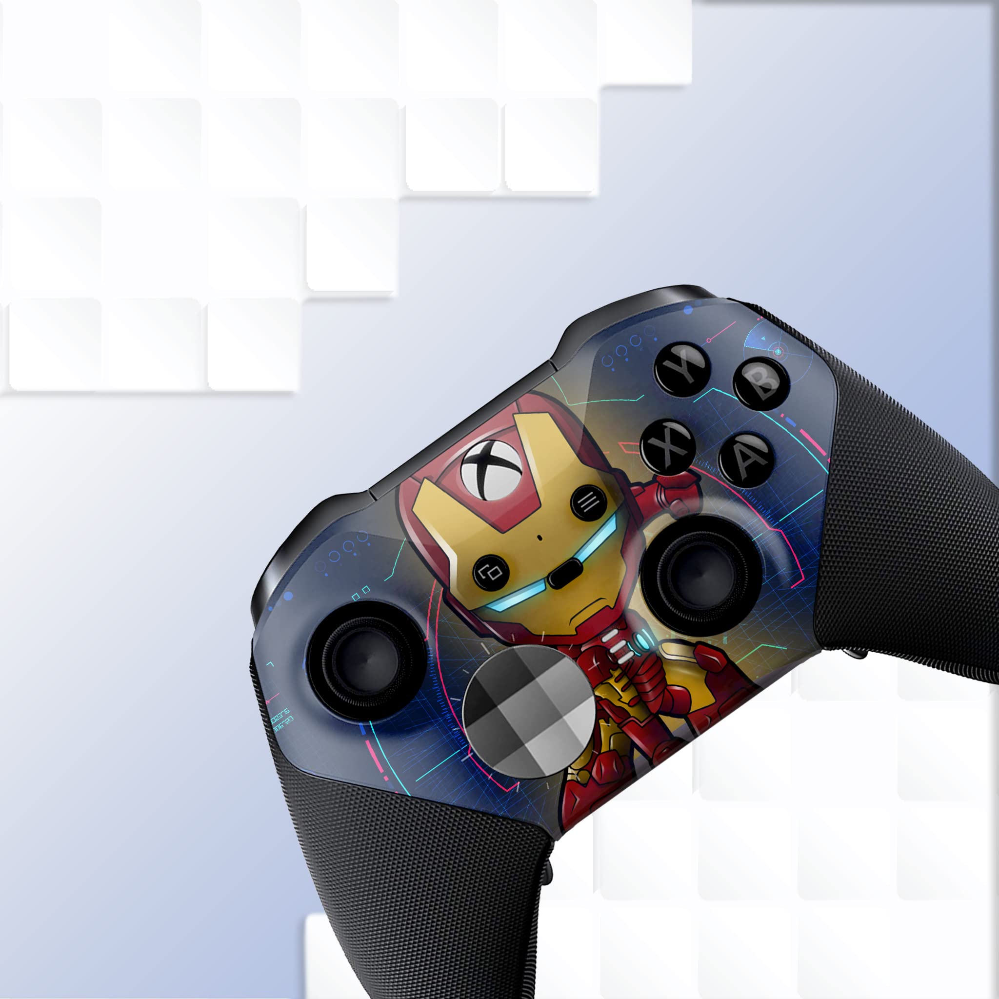 BCB Controller Customised for Elite Controller Wireless. Original Elite Series 2 Controller Compatible with Xbox One / Series X & S Remote Control. Customized with Water Transfer Printing (Not a Skin)