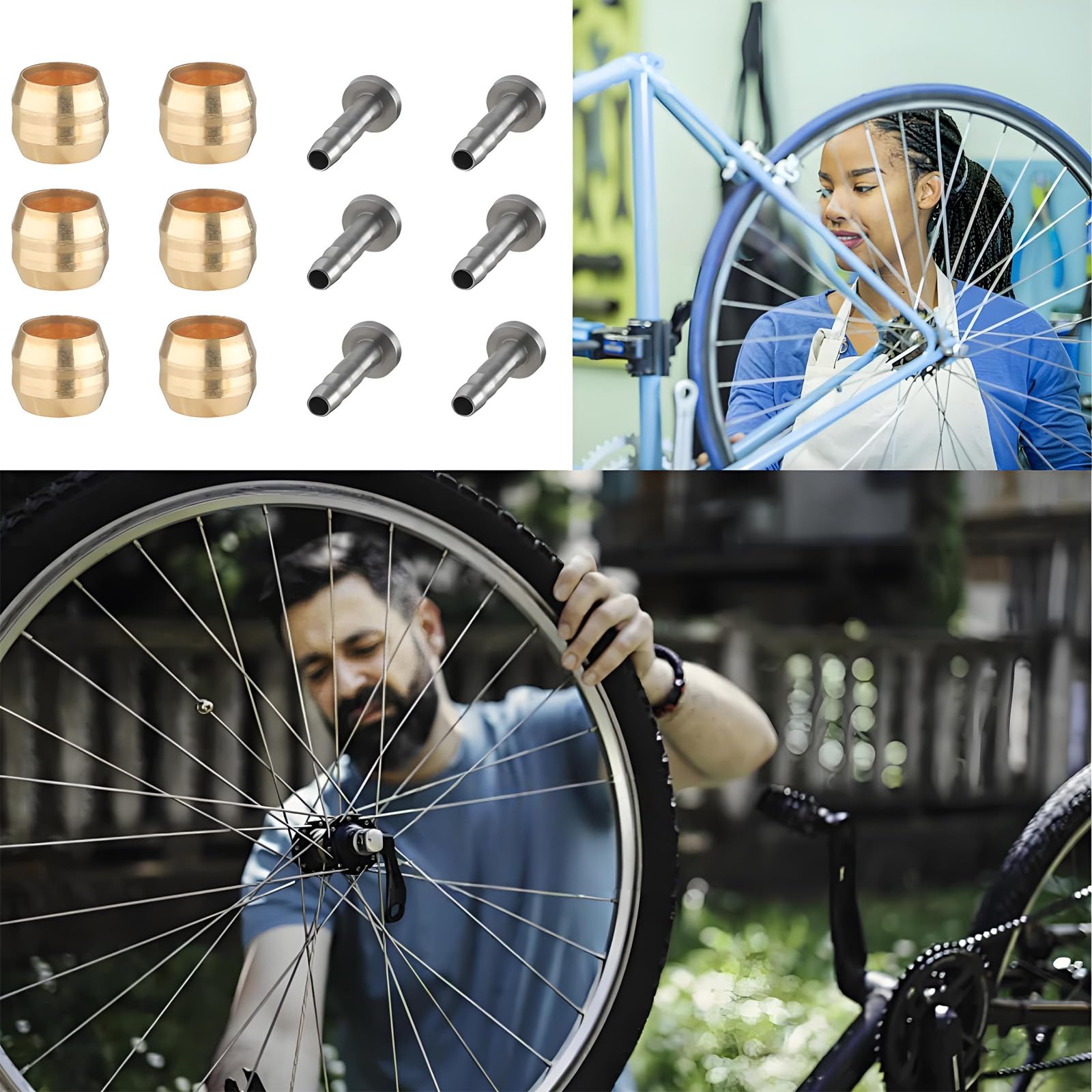 BH90 Scheibenbremse Oliven & Pins Set - 20x Für Shimano Bremsleitungen