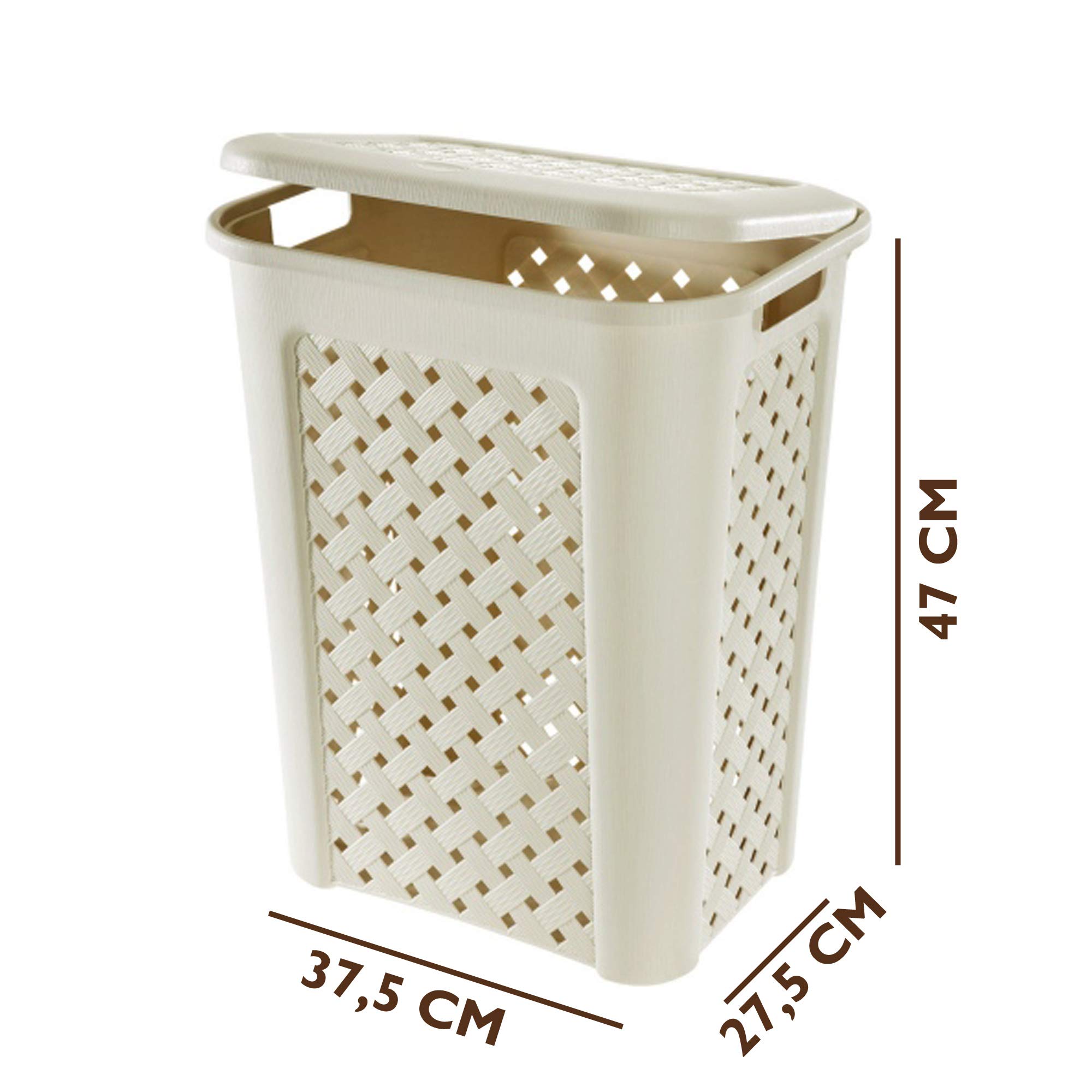 Tontarelli 8035450210 Arcón Arianna con tapa Blanco | Leroy Merlin