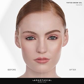 Anastasia Beverly Hills Tinted Brow Gel - Long-Wearing Waterproof Tinted Brow Setter, High-Pigment Formula for Shaping and Defining Arches