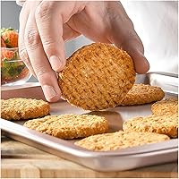 Vista 5 de Non-Stick Rectangle Baking Pan Carbon Steel Sheet Oven Tray for Biscuit Pie Pizza Roast Muffin Bread Bakeware(Black S)