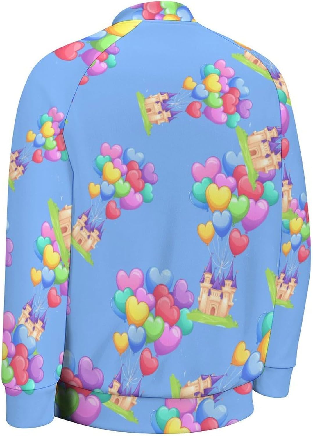 Castle Kingdom Baseball Jacket Casual Sportswear Bomber Jacket Coat for Men Women