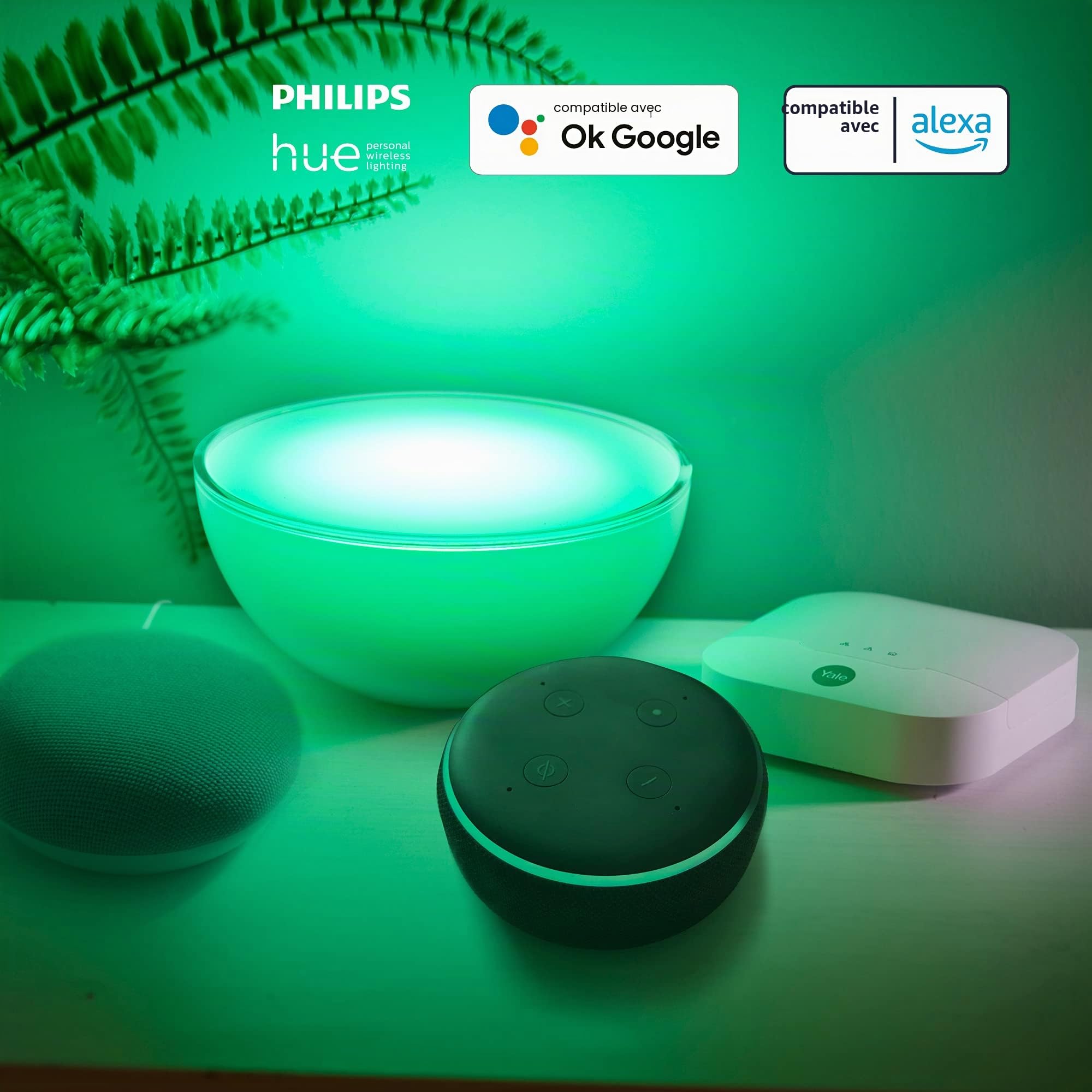 Yale AC-PETPIR Détecteur de Mouvement Intérieur Compatible Animaux pour Système d'Alarme Maison Connectée SYNC (Compatible Amazon Alexa à partir de 09/2019)