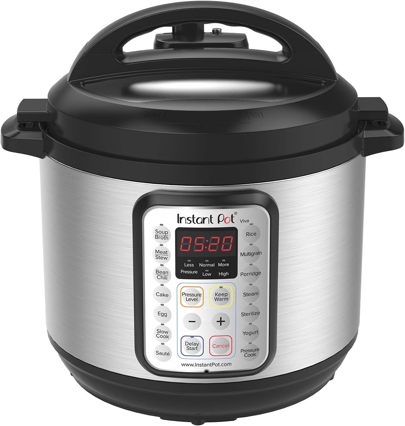 Instant Pot 8 QT Viva 9-in-1 Multi-Use Programmable Pressure Cooker