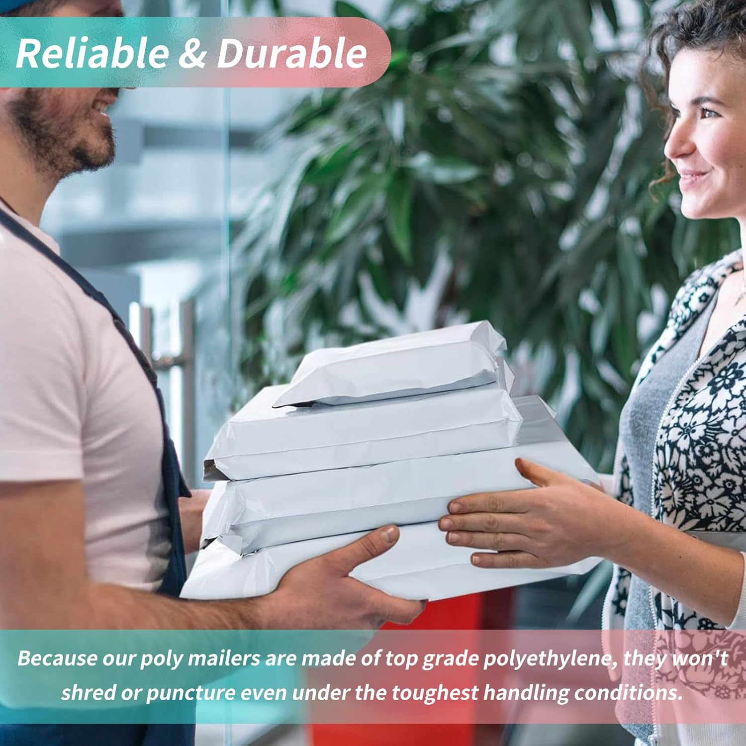 10 x 13" Poly Mailers Shipping Mailing Envelopes Bags, Envelopes Shipping Bags Self Sealing(500 Packs)