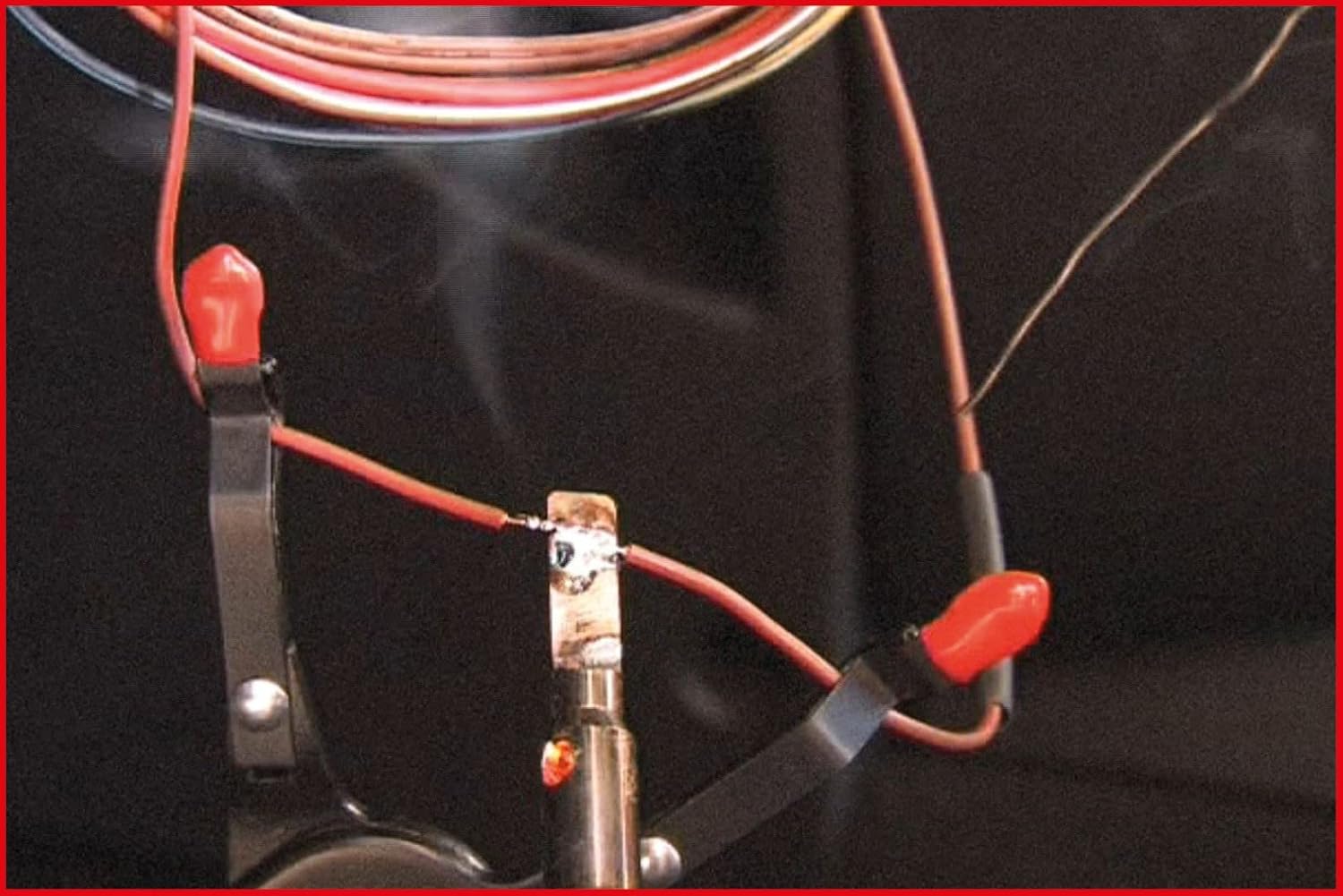 Soldering wire holding pliers, 245mm