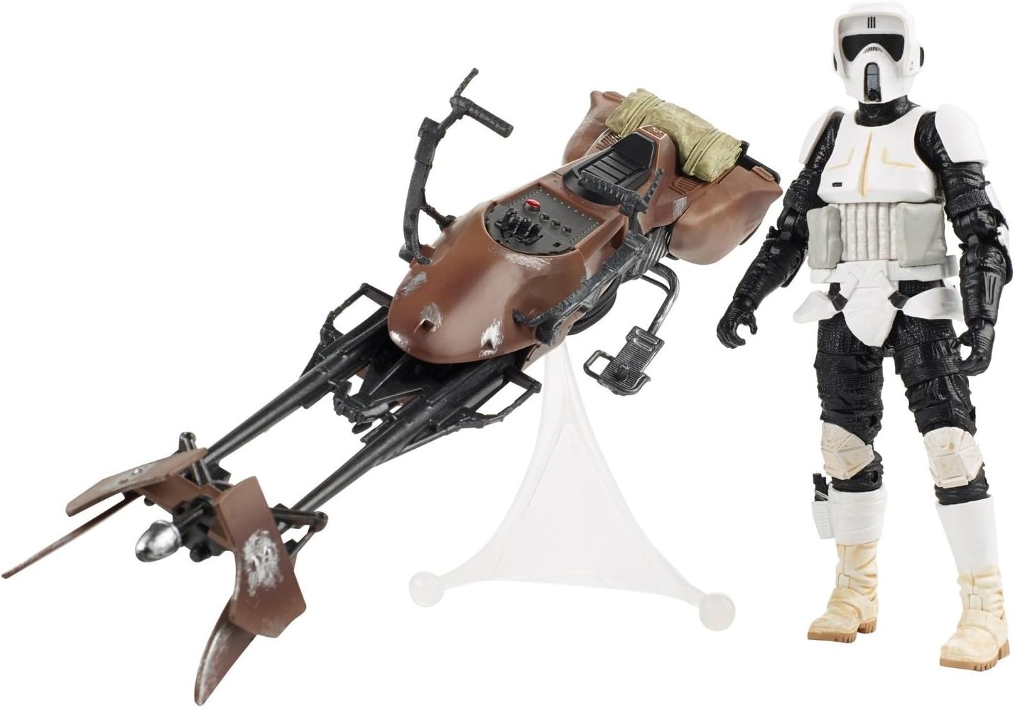 Blасk Frіdау Clеаrаnсе Animewild Star Wars Black Speeder Bike Deluxe 6 Inch Action Figure