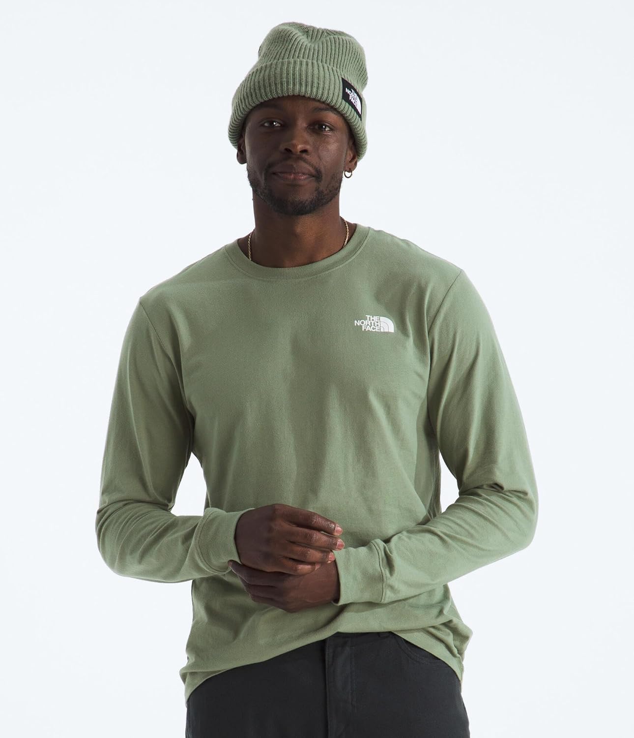 The North Face Mens Evolution Light Ink Box NSE Long-Sleeve Tee - Image 2