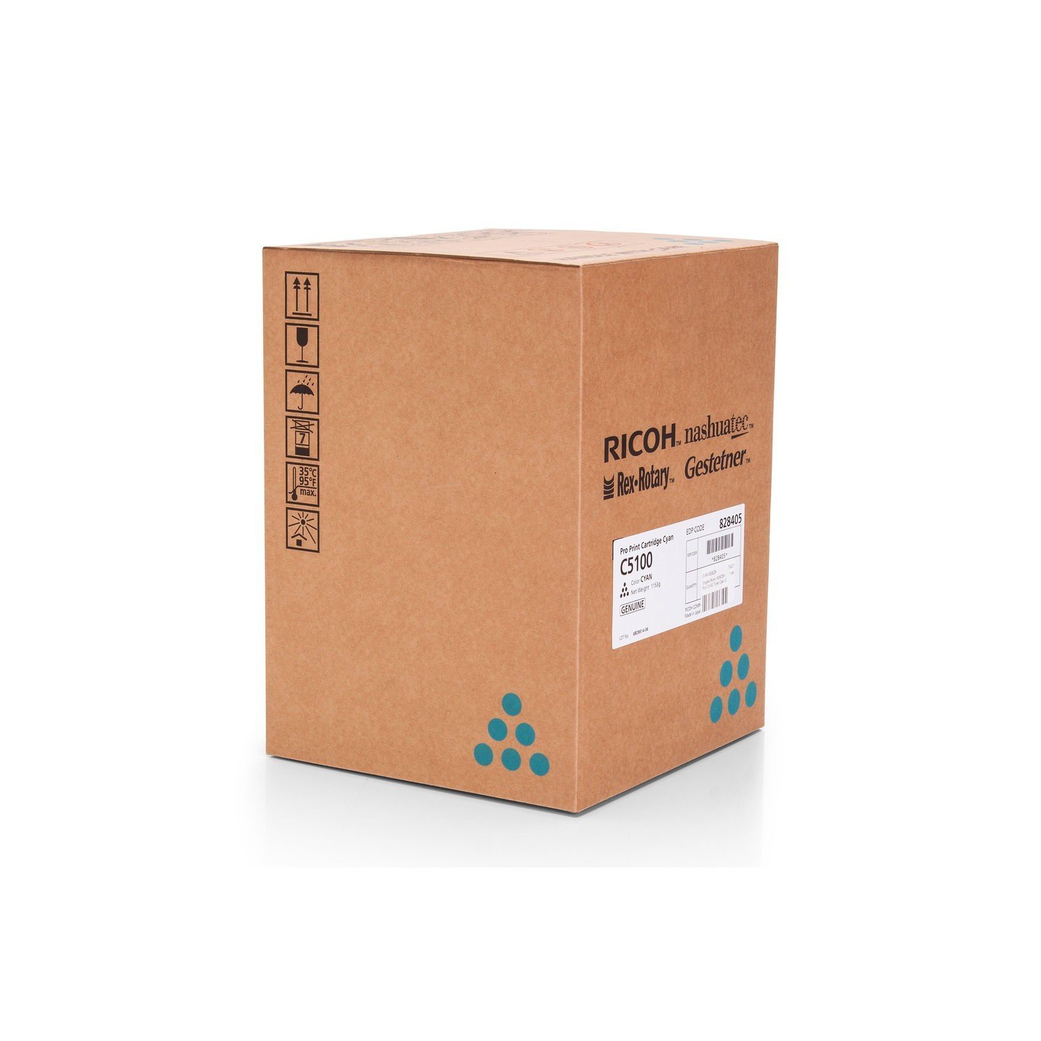 Ricoh 828228 cartucho de tóner Original Cian 1 pieza(s) - Tóner para impresoras láser (3000 páginas, Cian, 1 pieza(s))