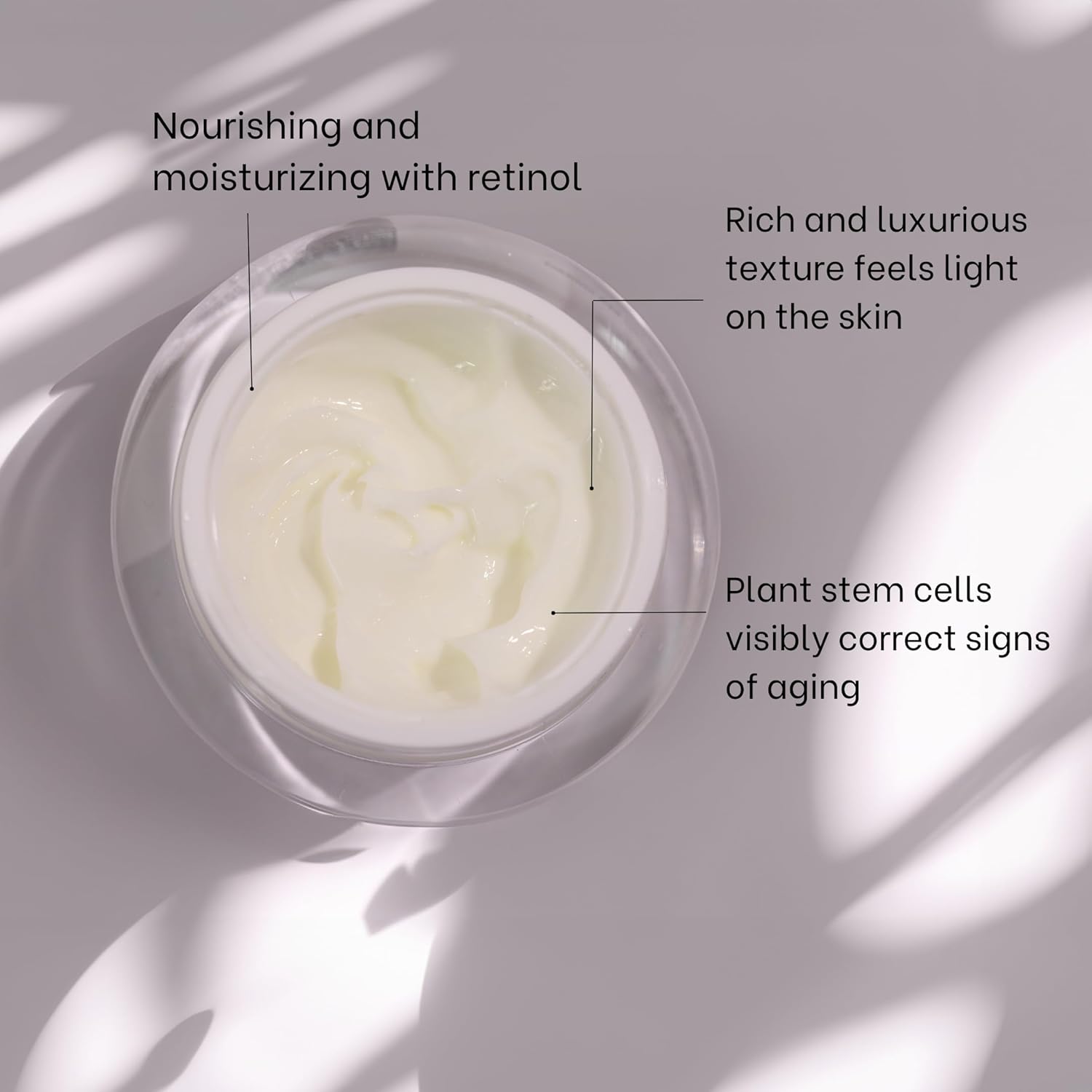 Powerful Anti-Aging Night Cream w/Apple Stem Cells, Retinol, Collagen, Niacinamide, Hyaluronic Acid & Vitamin C, 5-in-1 Face Cream for Women|Men - 1.7 oz. - Image 9