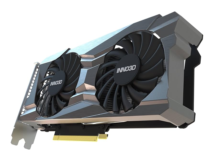 その他 Inno3D INNO3D GEFORCE RTX 3050 TWIN X2 Inno3D GeForce RTX 3050 Twin X2, 6GB, GDDR6, 96-bit Graphics