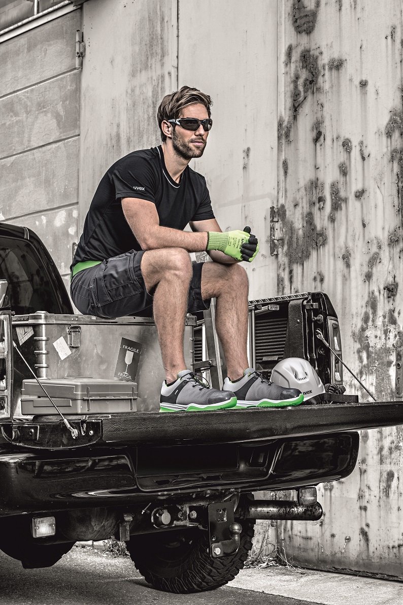 Uvex Sportsline Scarpe da Lavoro Antinfortunistiche S1 P SRC | Scarpa Antinfortunistica Bassa | Puntale Metal Free